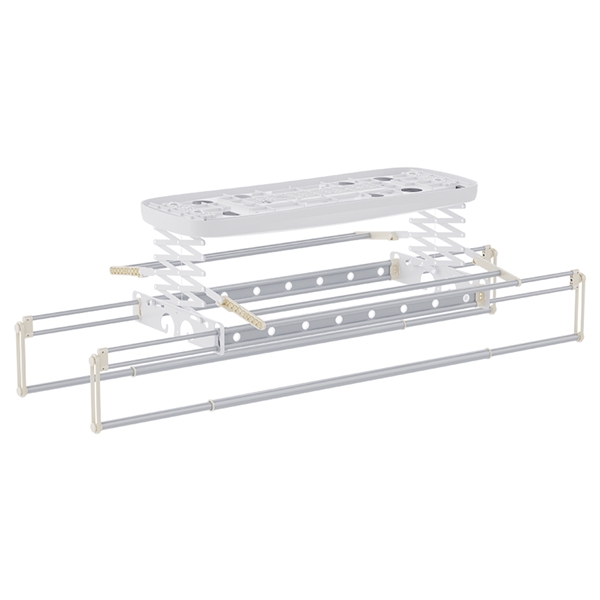 智能晾衣架LY0923W玉纱白色